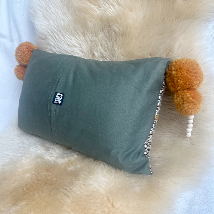 'cretonne' lumbar pillow