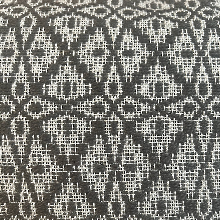 lumbar love handwoven pillow in 'bagatelle'