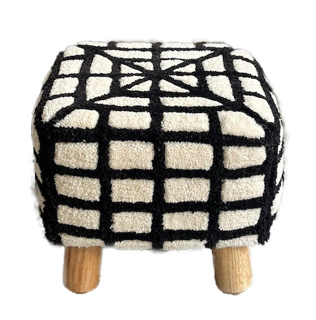 tufted footstool - web